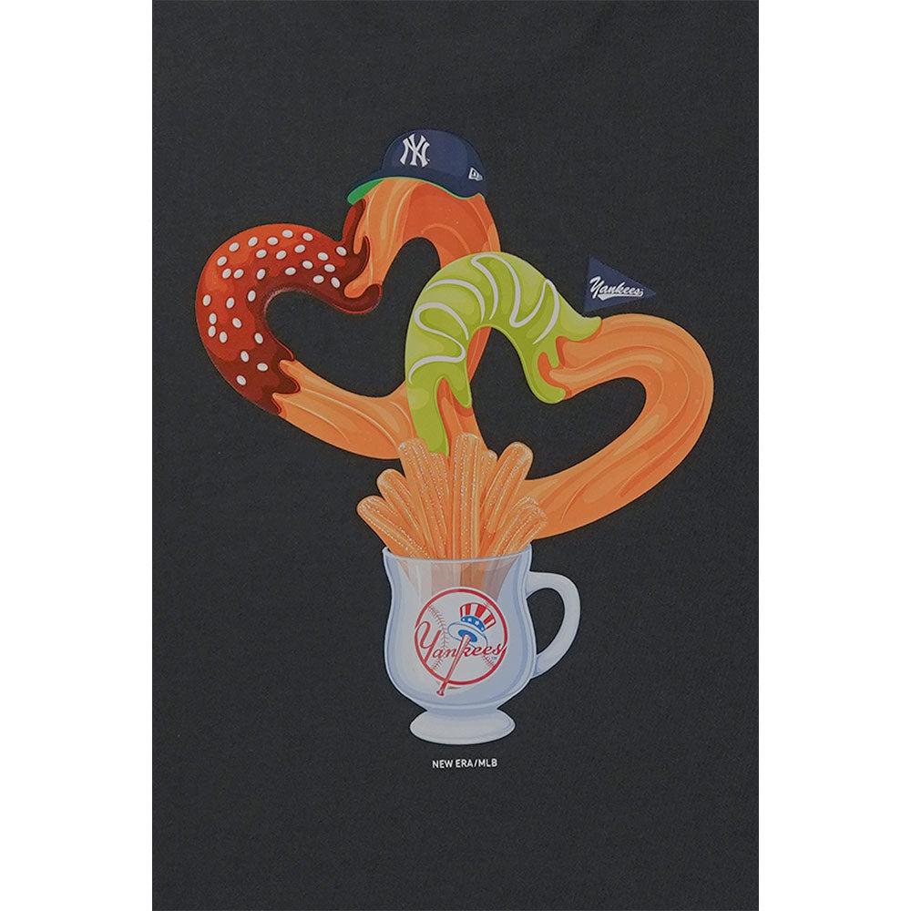 New Era New York Yankees Sugary Twist Steel Clouds Oversized COOLERA Short Sleeve T-Shirt