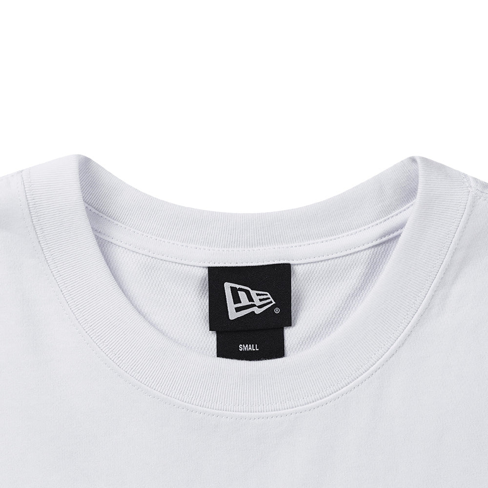 New Era Chicago Bulls Playing Cards White Oversized COOLERA Short Sleeve T-Shirt