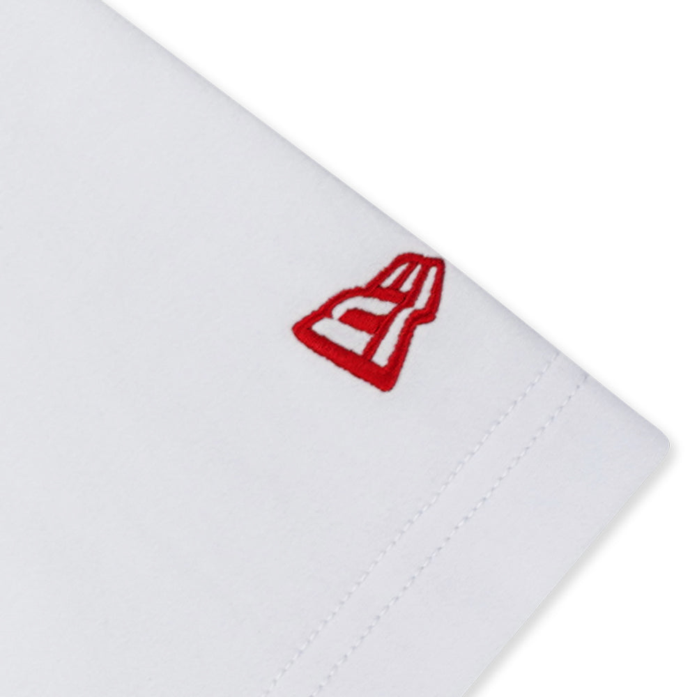 New Era Chicago Bulls Playing Cards White Oversized COOLERA Short Sleeve T-Shirt