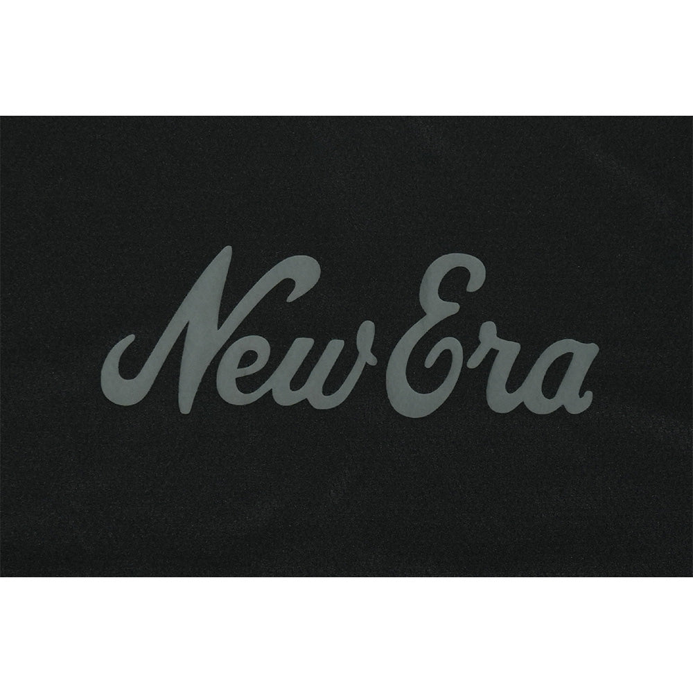 New Era Script Logo Black Oversized Short Sleeve Jersey