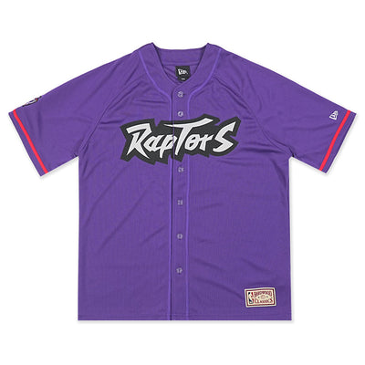 New Era Toronto Raptors Hardwood Classics 2026 Purple Baseball Jersey