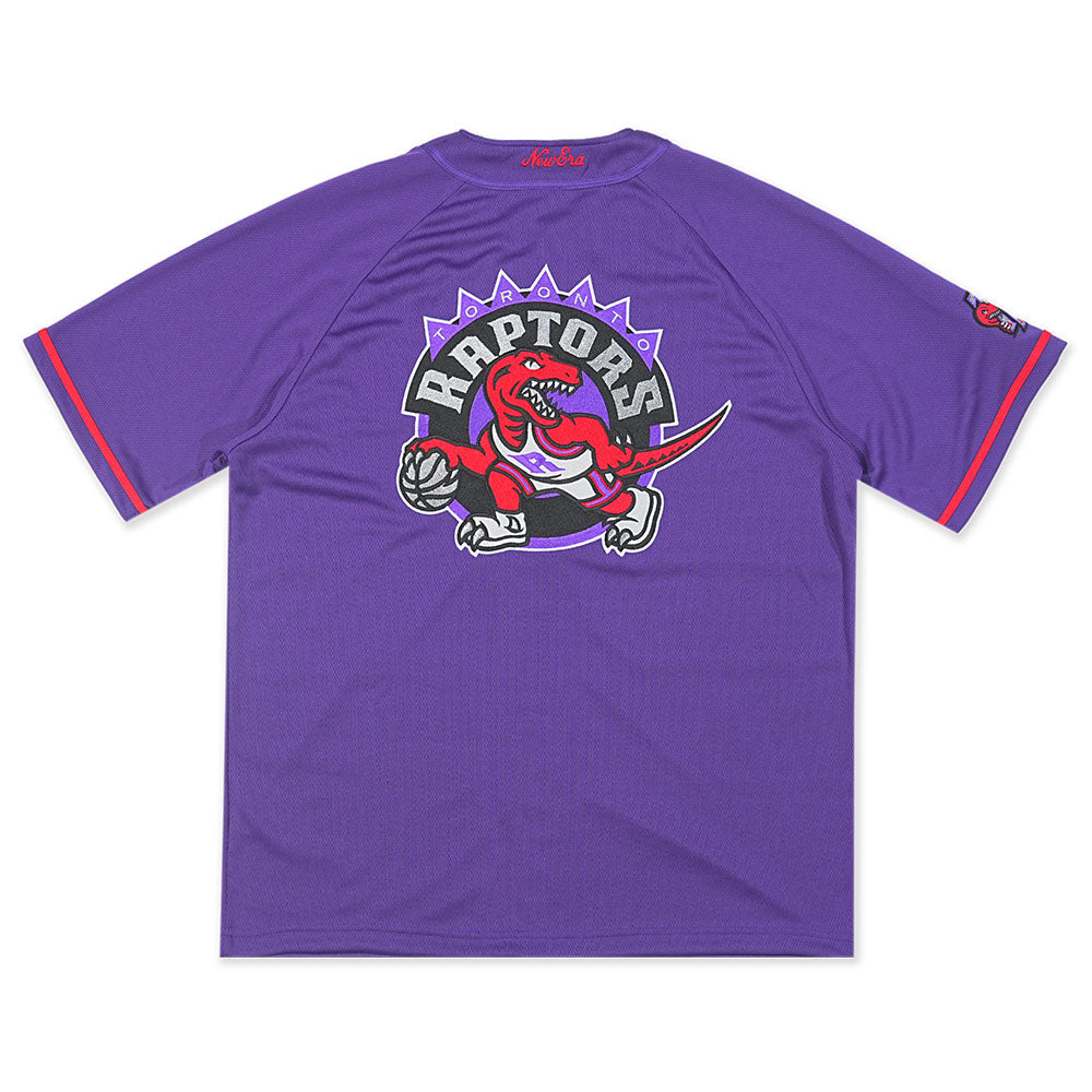 New Era Toronto Raptors Hardwood Classics 2026 Purple Baseball Jersey
