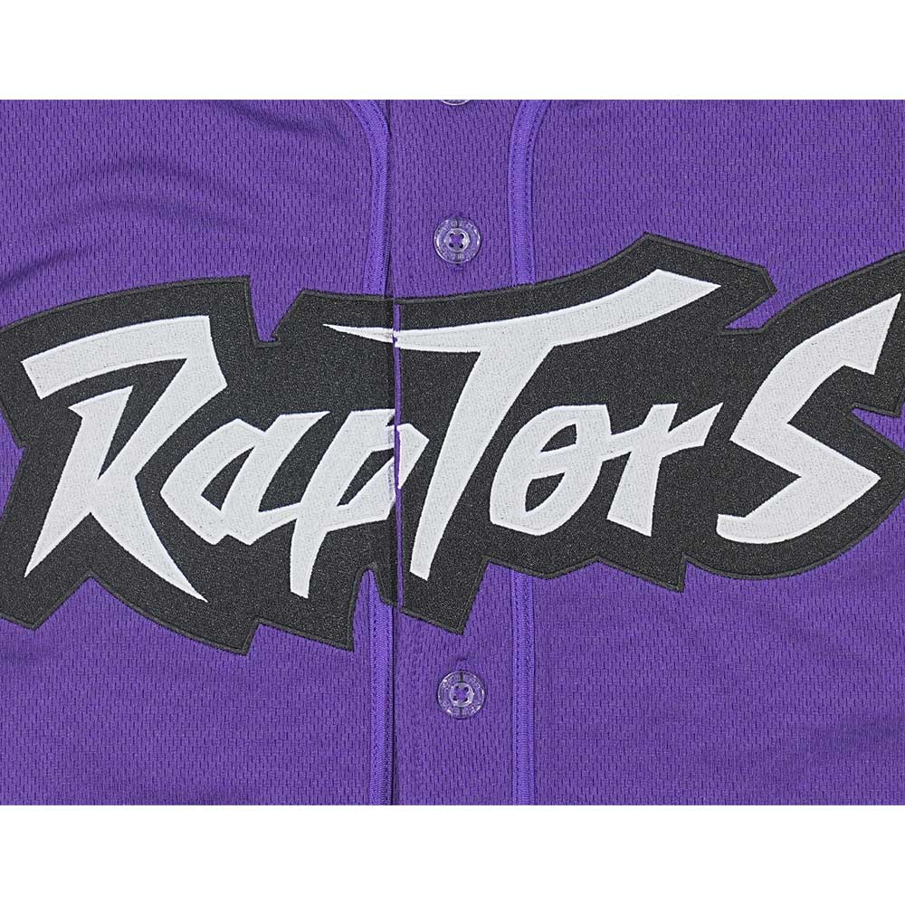 New Era Toronto Raptors Hardwood Classics 2026 Purple Baseball Jersey