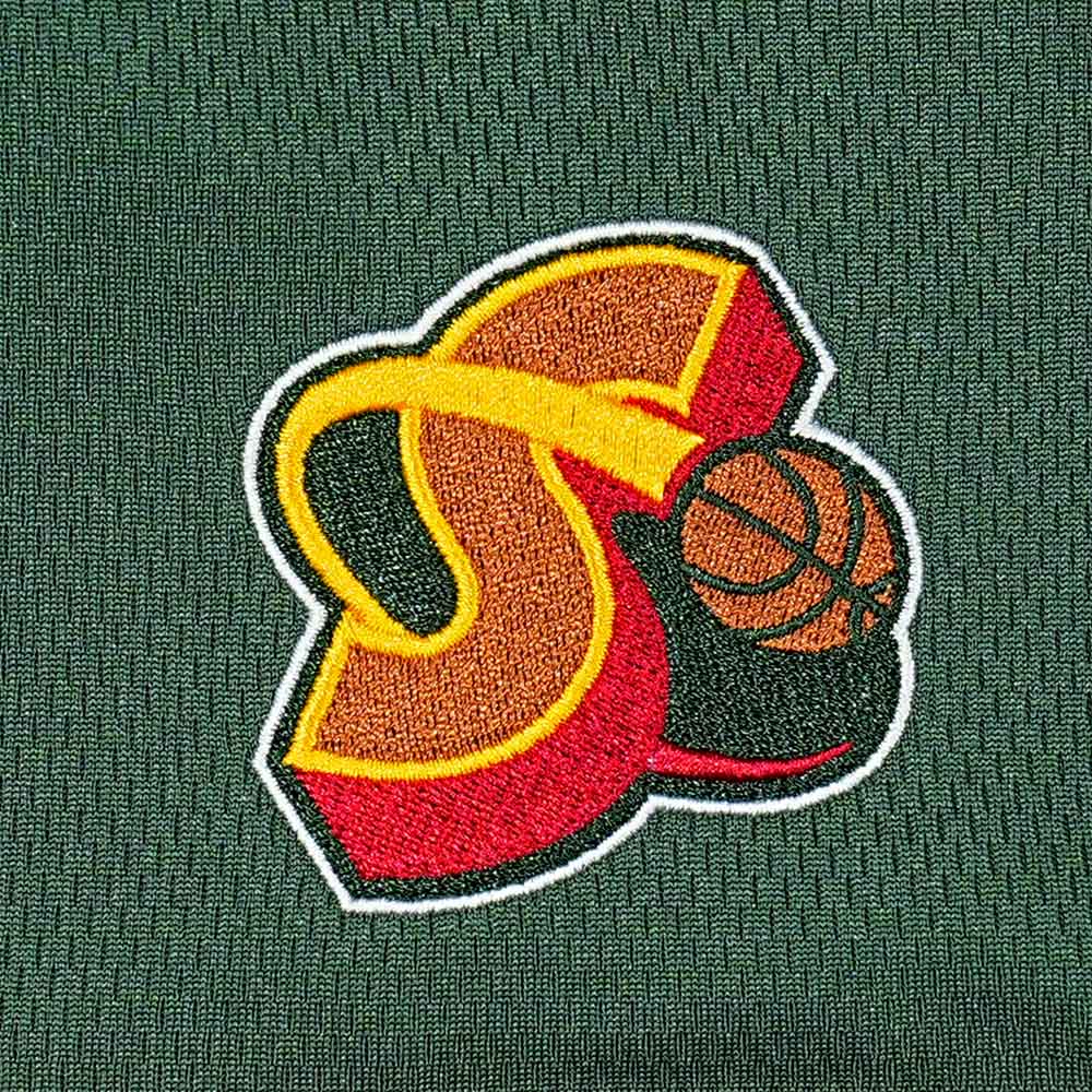 New Era Seattle Supersonics Hardwood Classics 2026 Green Baseball Jersey