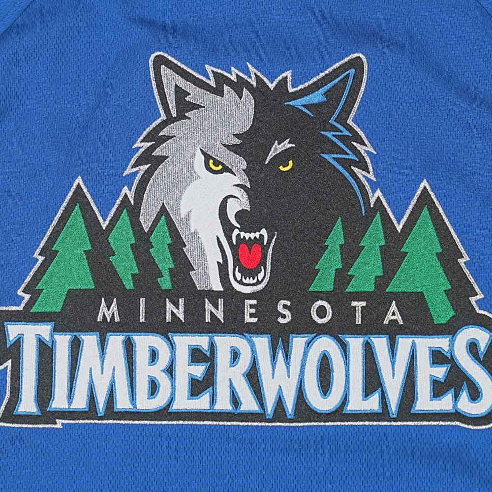 New Era Minnesota Timberwolves Hardwood Classics 2026 Blue Baseball Jersey