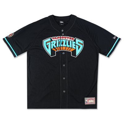 New Era Vancouver Grizzlies Hardwood Classics 2026 Black Baseball Jersey
