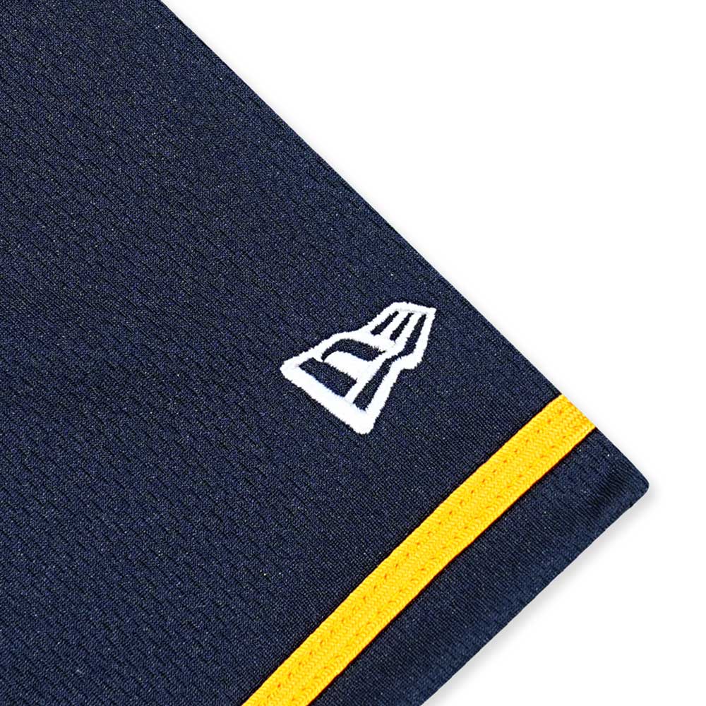 New Era Golden State Warriors Hardwood Classics 2026 Navy Baseball Jersey