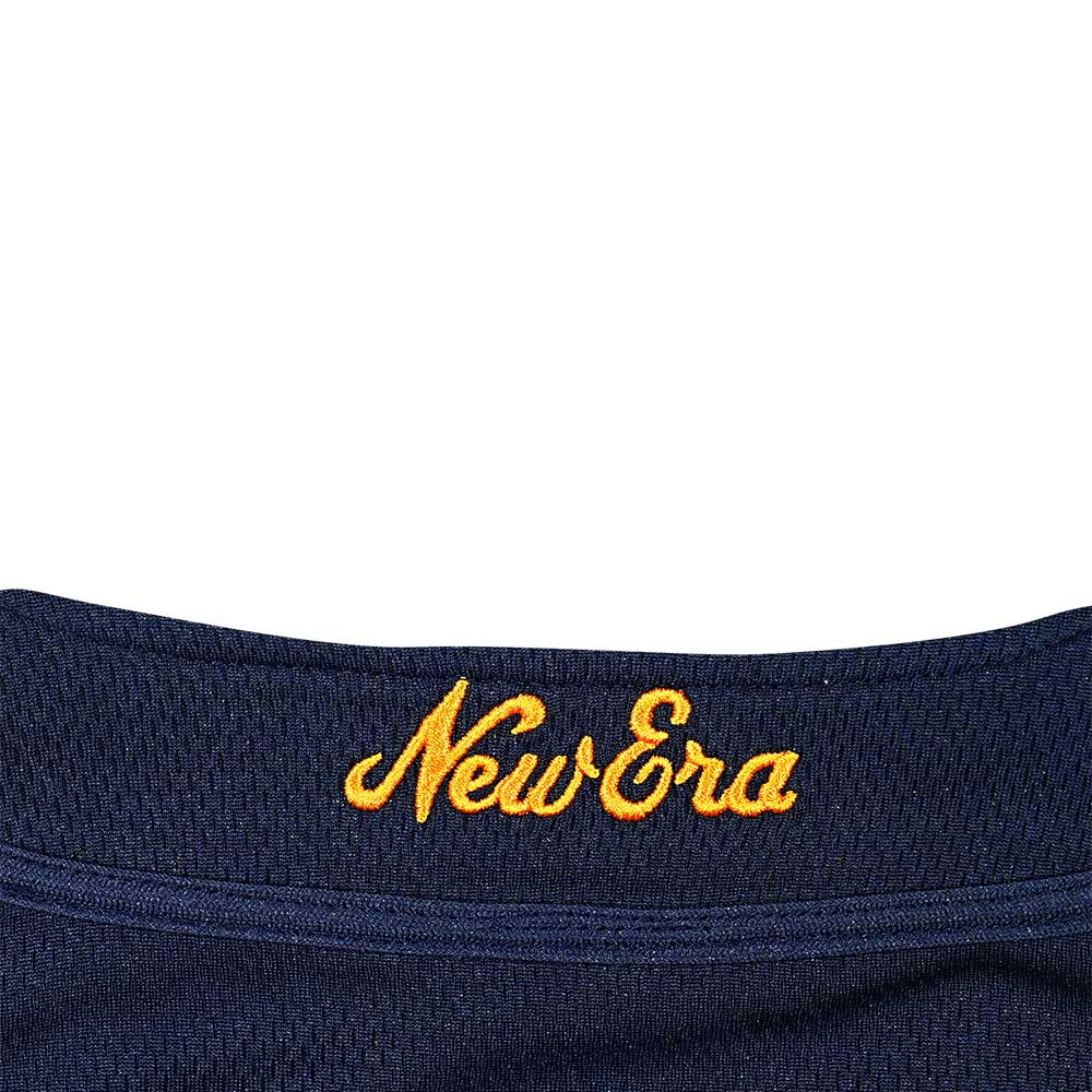New Era Golden State Warriors Hardwood Classics 2026 Navy Baseball Jersey
