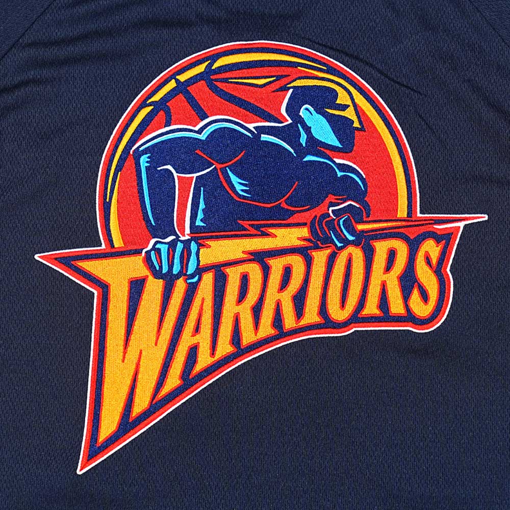 New Era Golden State Warriors Hardwood Classics 2026 Navy Baseball Jersey