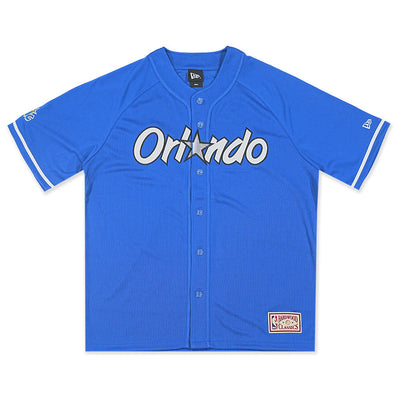New Era Orlando Magic Hardwood Classics 2026 Blue Baseball Jersey