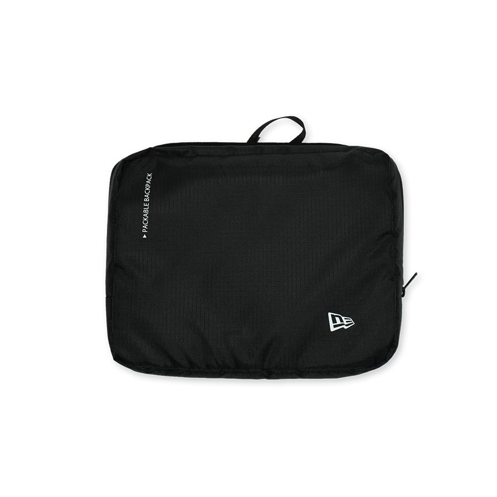 New Era Travel Era Black Packable Travel Backpack Bag