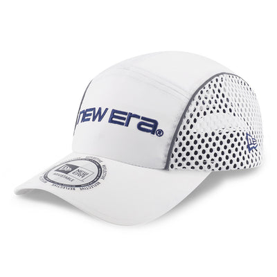 New Era Wordmark Logo Runner Era White Runner Adjustable Cap