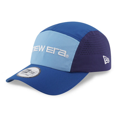 New Era Wordmark Logo Runner Era Triple Blue Runner Adjustable Cap