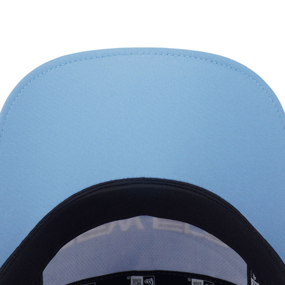 New Era Wordmark Logo Runner Era Triple Blue Runner Adjustable Cap