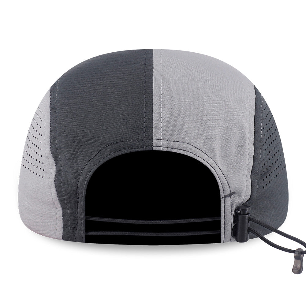 New Era Wordmark Logo Runner Era Black Runner Adjustable Cap