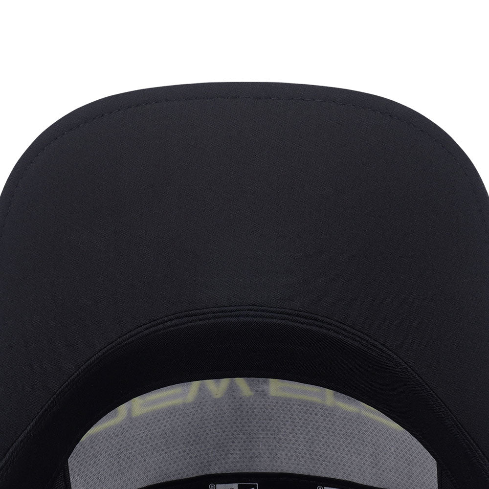 New Era Wordmark Logo Runner Era Black Runner Adjustable Cap