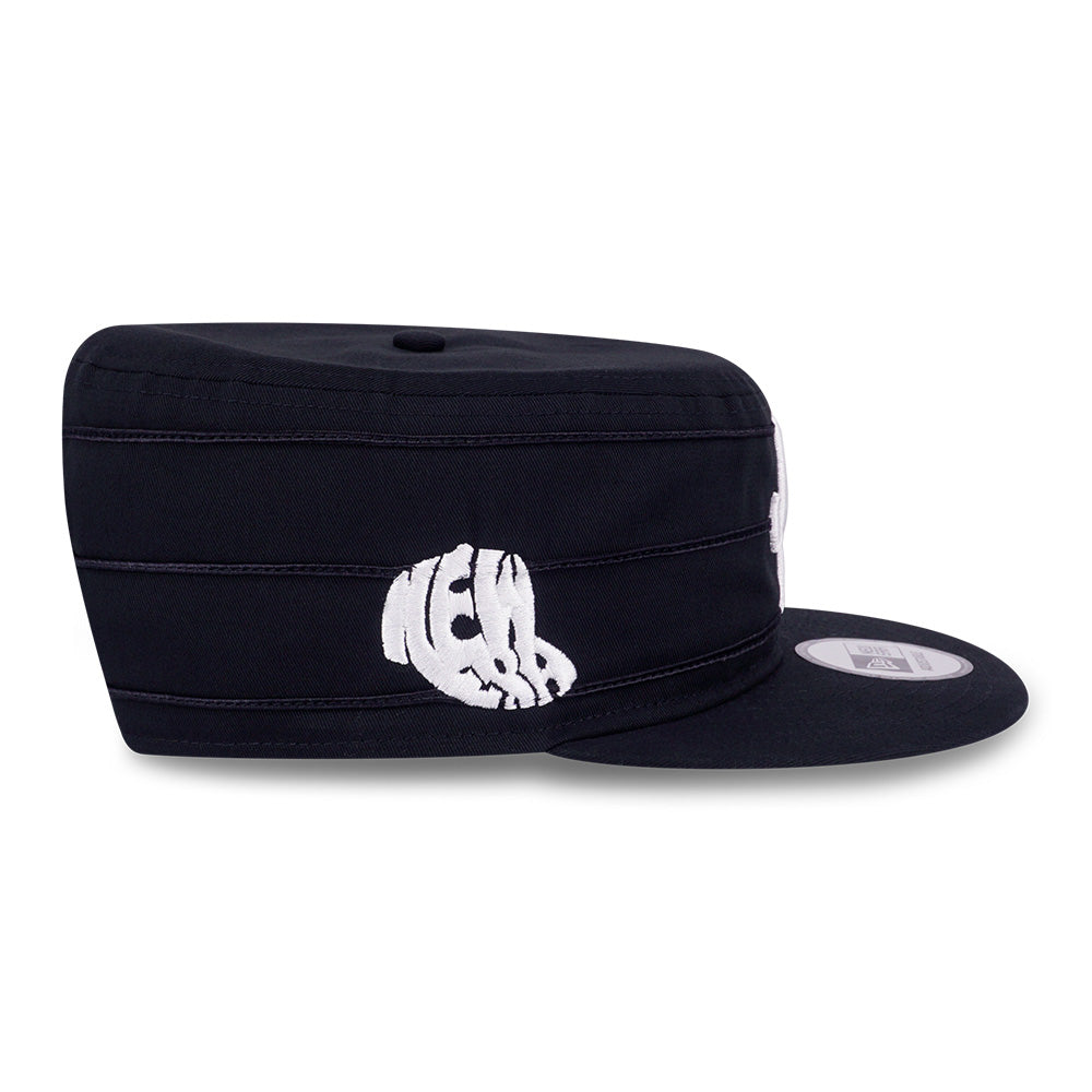 New Era NE Script Pillbox Pack FW26 Black Pillbox Adjustable Cap