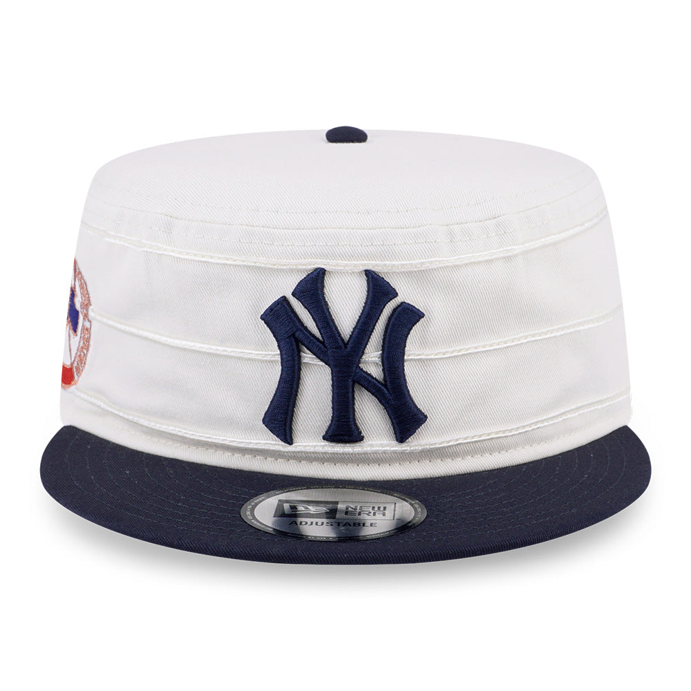 New Era New York Yankees Pillbox Pack FW26 Chrome White Navy Pillbox Adjustable Cap