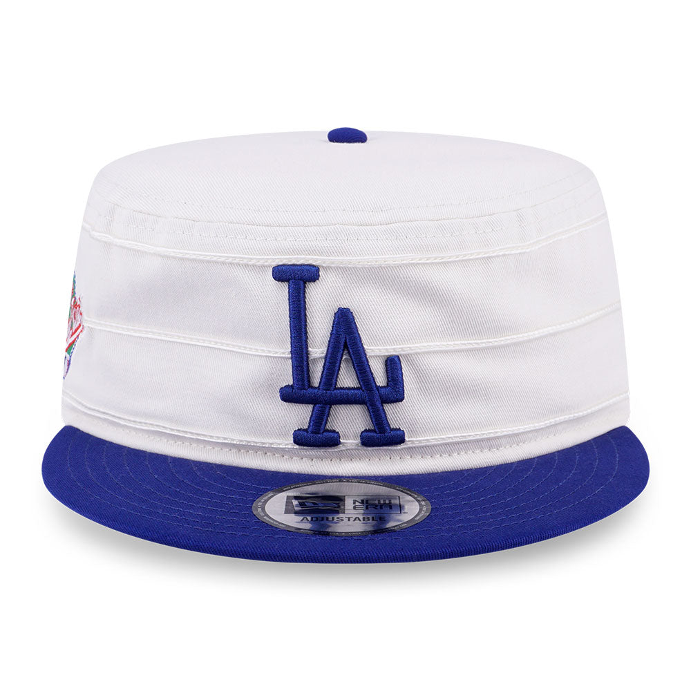 New Era Los Angeles Dodgers Pillbox Pack FW26 Chrome White Dark Royal Pillbox Adjustable Cap