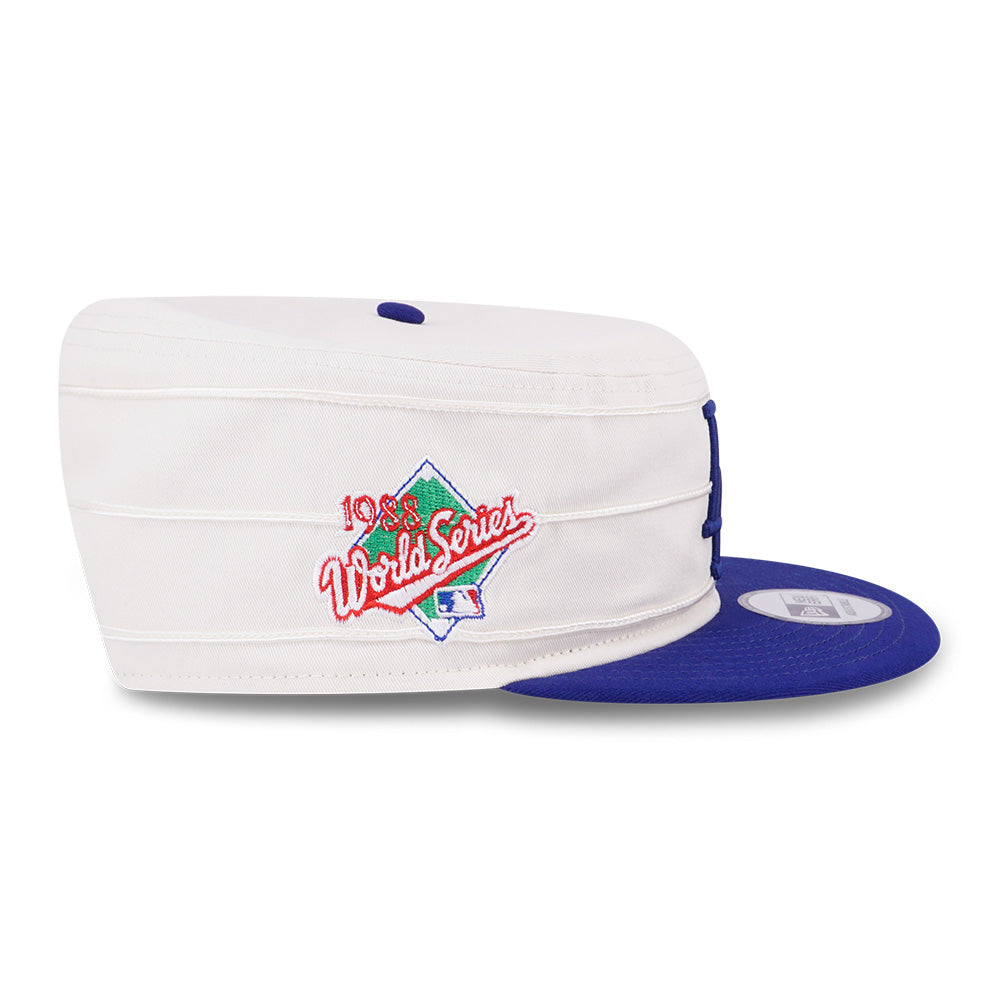 New Era Los Angeles Dodgers Pillbox Pack FW26 Chrome White Dark Royal Pillbox Adjustable Cap