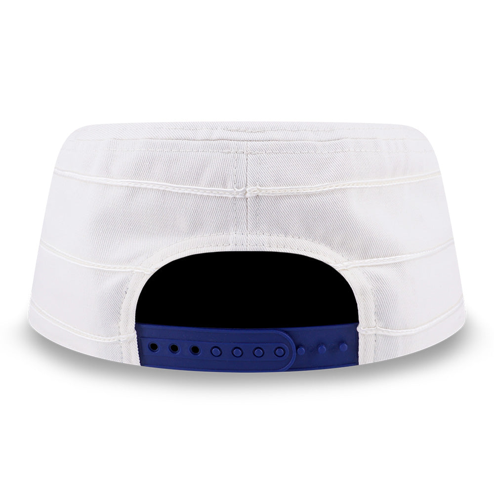 New Era Los Angeles Dodgers Pillbox Pack FW26 Chrome White Dark Royal Pillbox Adjustable Cap