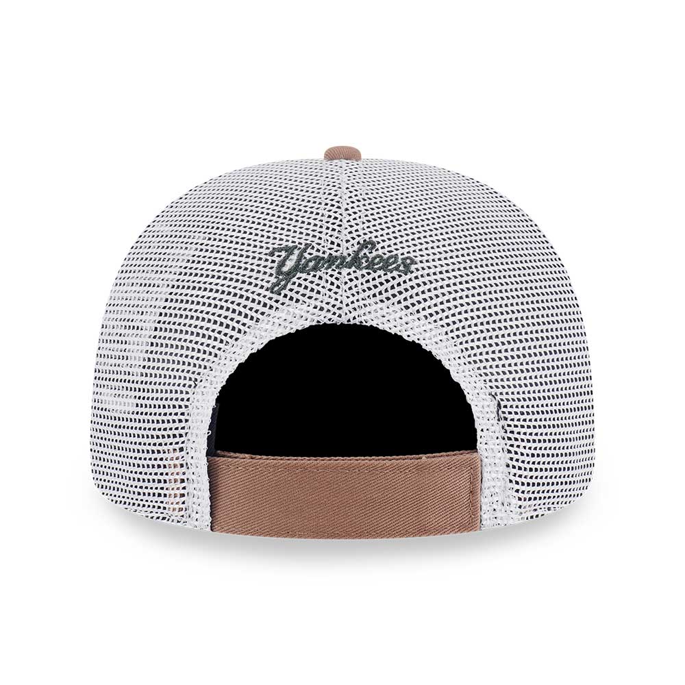 New Era New York Yankees Tri Color Era FW26 Khaki Youth 9FORTY A-Frame Adjustable Cap