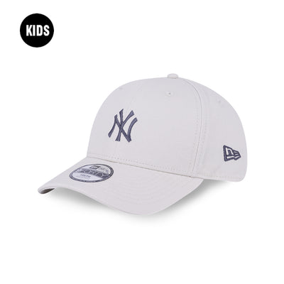 New Era New York Yankees Color Era FW26 Ivory Kids 9FORTY Adjustable Cap