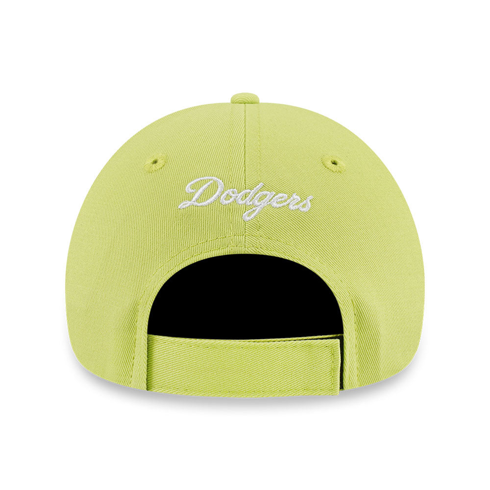New Era Los Angeles Dodgers Color Era FW26 Cyber Green Youth 9FORTY Adjustable Cap
