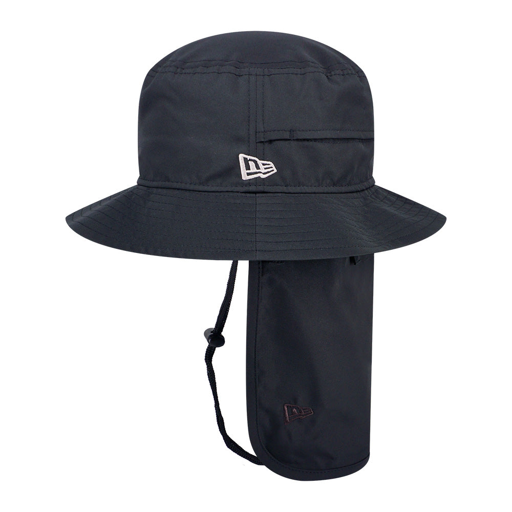 New Era Outdoor Logo FW26 Black Adventure Lite Bucket Hat