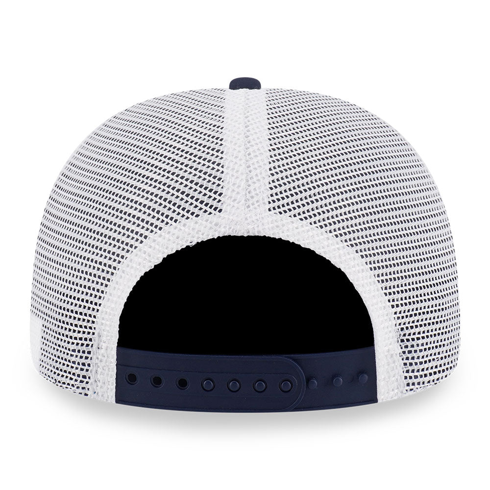 New Era New York Yankees FW26 Two Tone Khaki Navy 9SEVENTY Stretch Snapback Trucker Cap