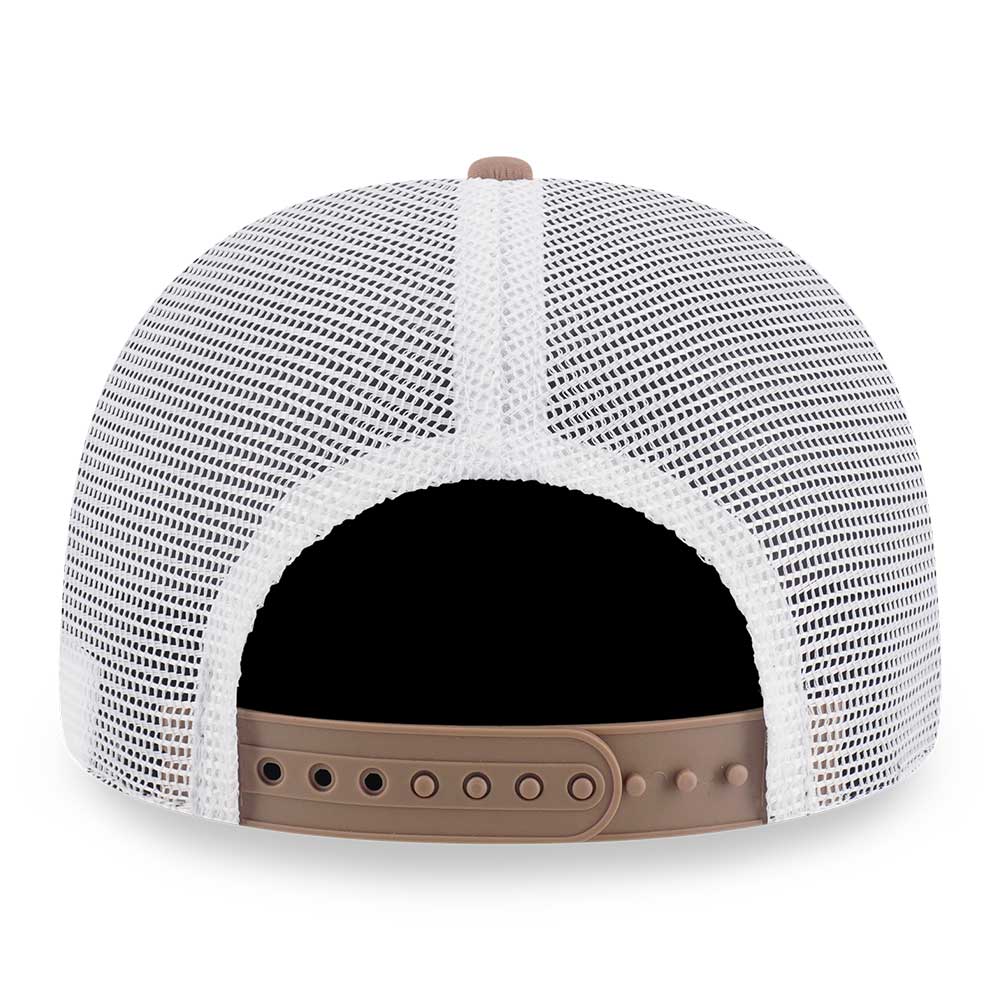 New Era New York Mets FW26 Two Tone Khaki 9SEVENTY Stretch Snapback Trucker Cap