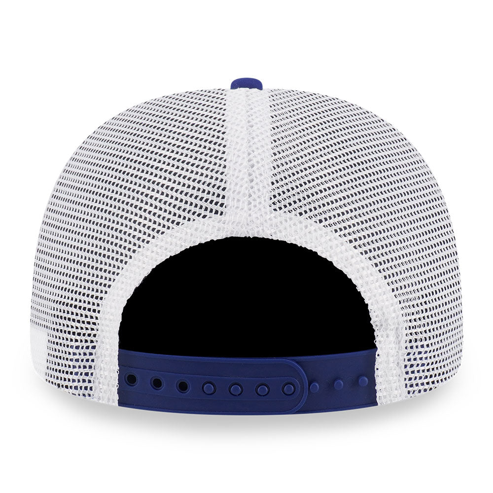 New Era Los Angeles Dodgers FW26 Two Tone Grey Dark Royal 9SEVENTY Stretch Snapback Trucker Cap