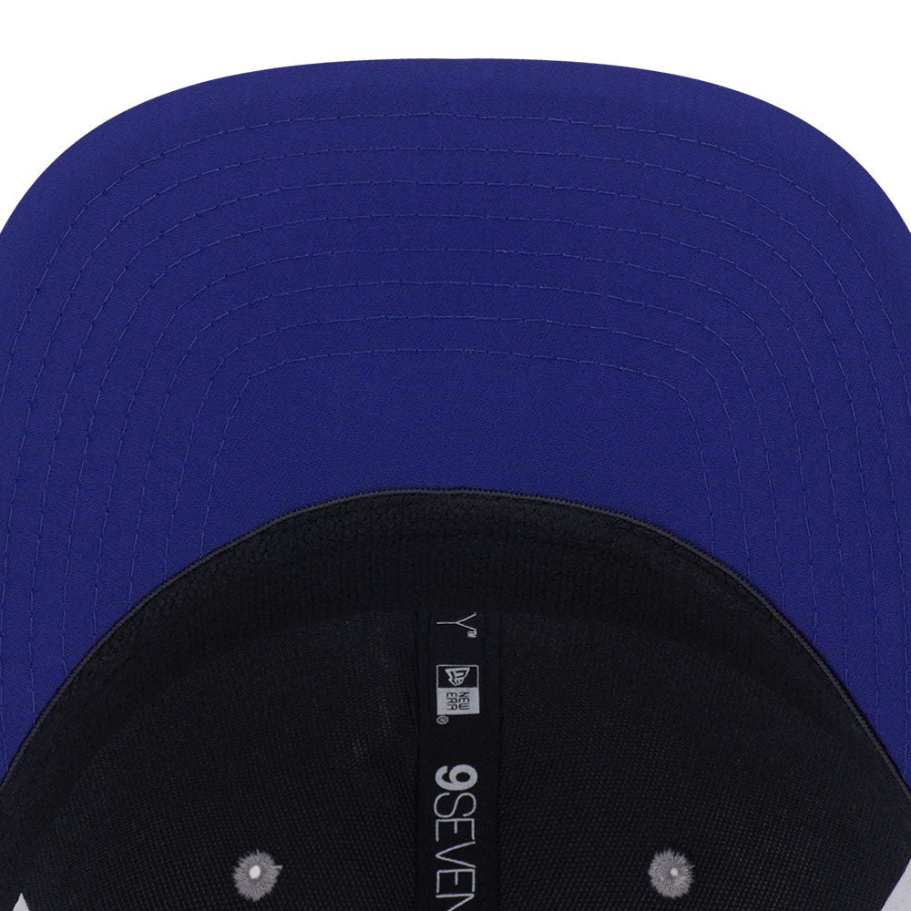 New Era Los Angeles Dodgers FW26 Two Tone Grey Dark Royal 9SEVENTY Stretch Snapback Trucker Cap