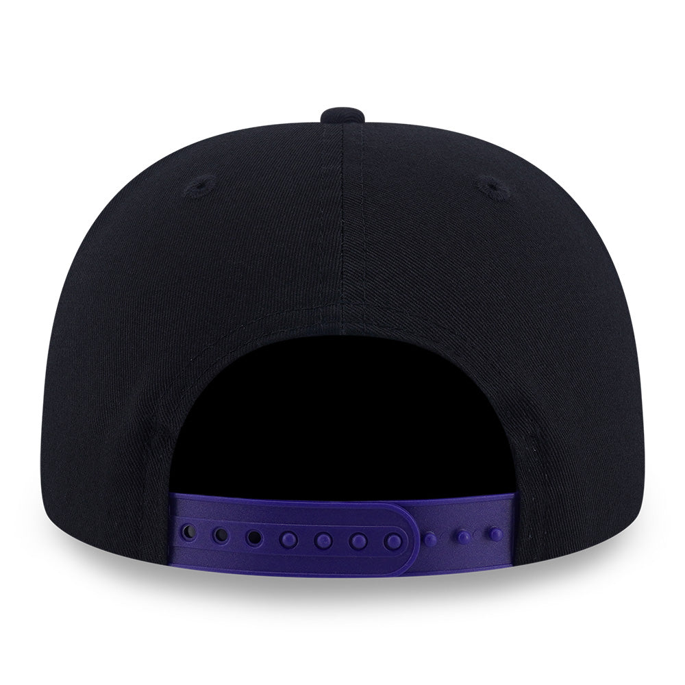 New Era Toronto Raptors Hardwood Classics 2026 Black Purple 9FIFTY Snapback Cap