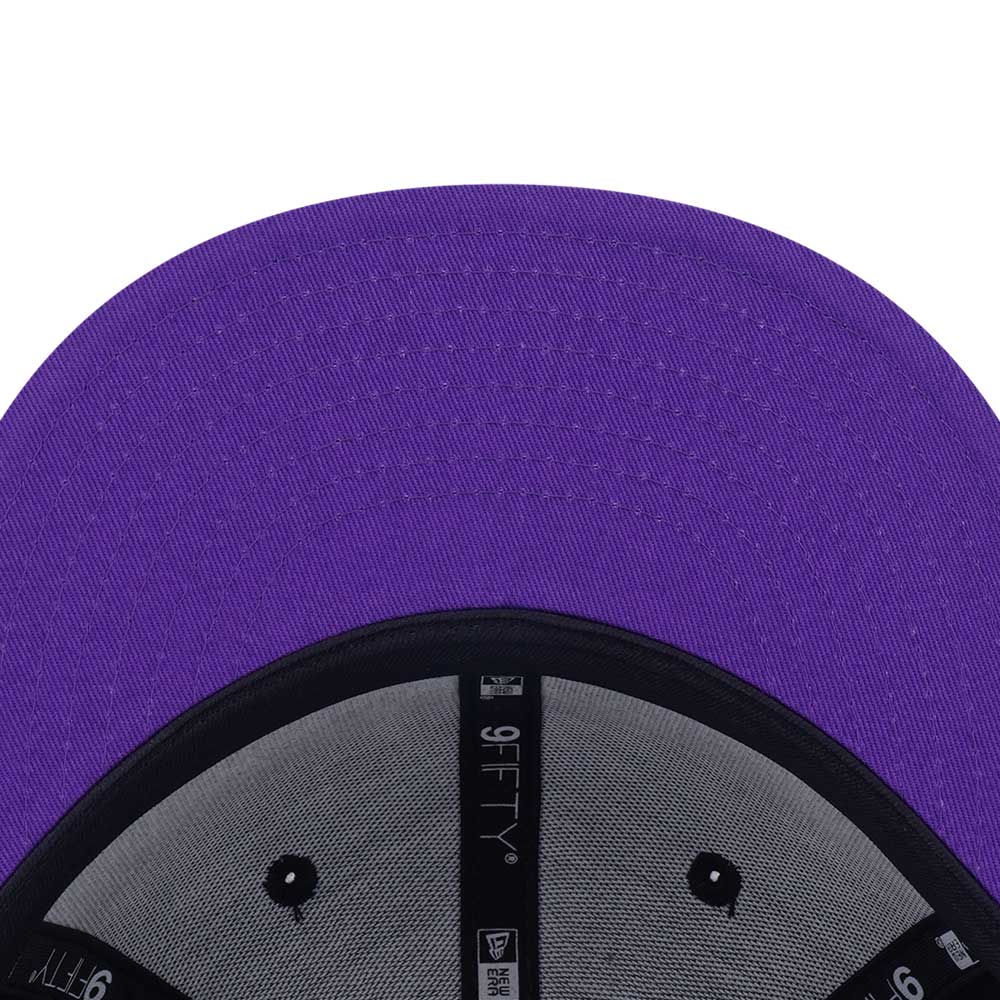 New Era Toronto Raptors Hardwood Classics 2026 Black Purple 9FIFTY Snapback Cap