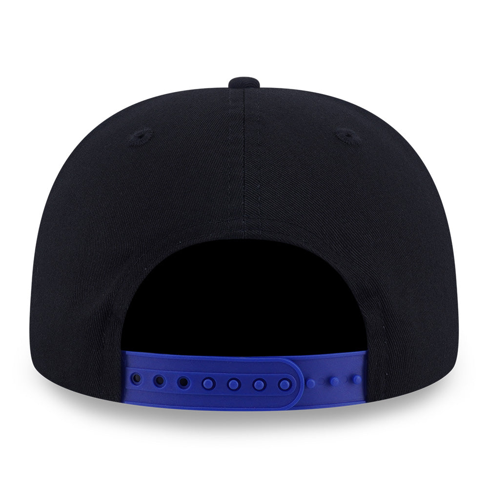 New Era Philadelphia 76ers Hardwood Classics 2026 Black Blue 9FIFTY Snapback Cap