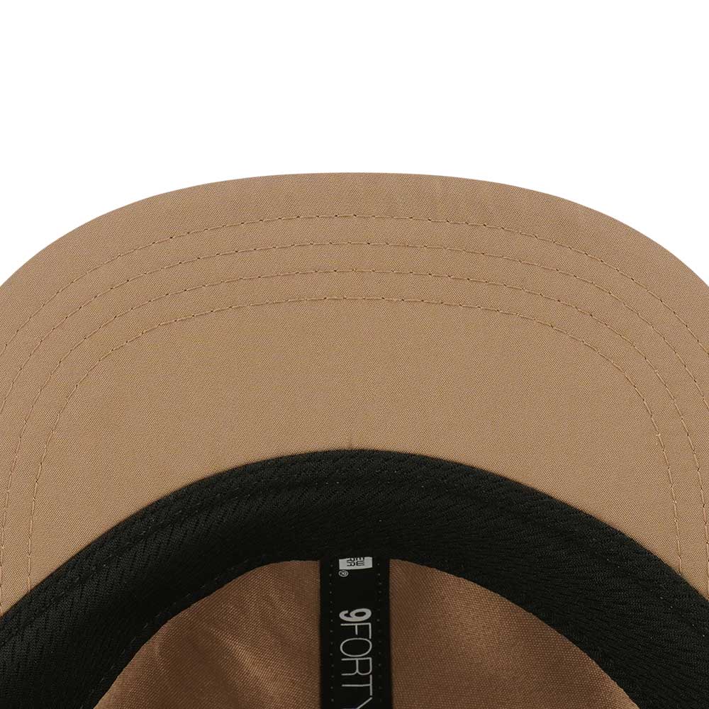 New Era Travel Era Khaki 9FORTY Unstructured Short Packable Visor Cap