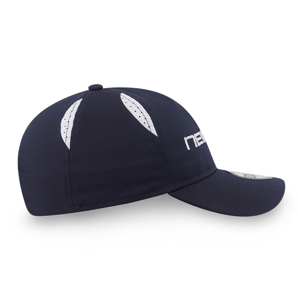 New Era Wordmark Logo Runner Era Navy 9FORTY Unstructured Adjustable Cap
