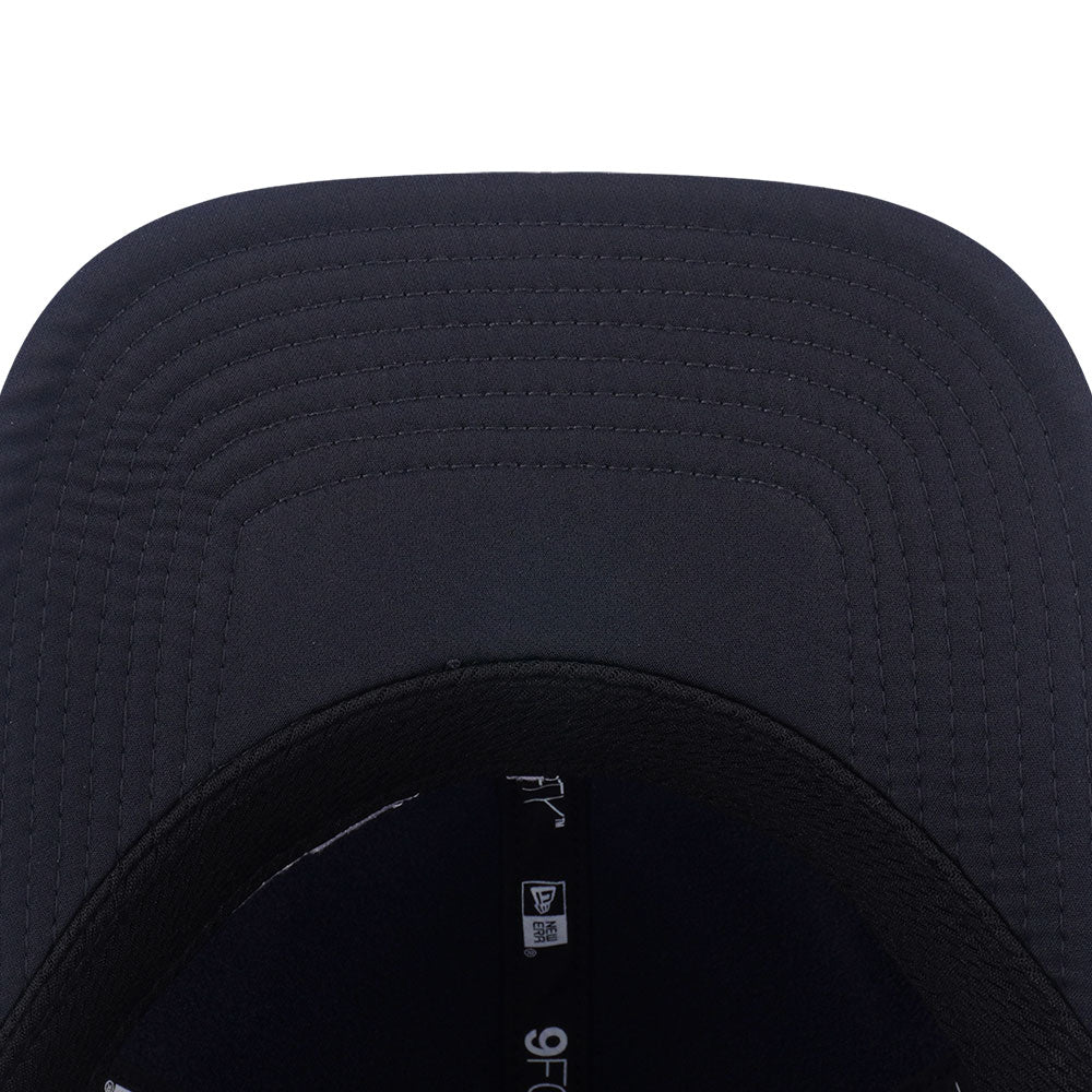 New Era Wordmark Logo Runner Era Navy 9FORTY Unstructured Adjustable Cap