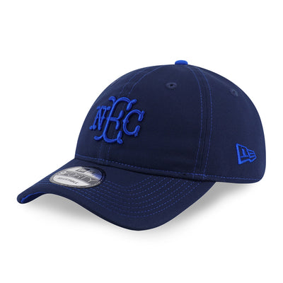 New Era NEC Logo Neat Tech Oceanside Blue 9FORTY Unstructured Adjustable Cap