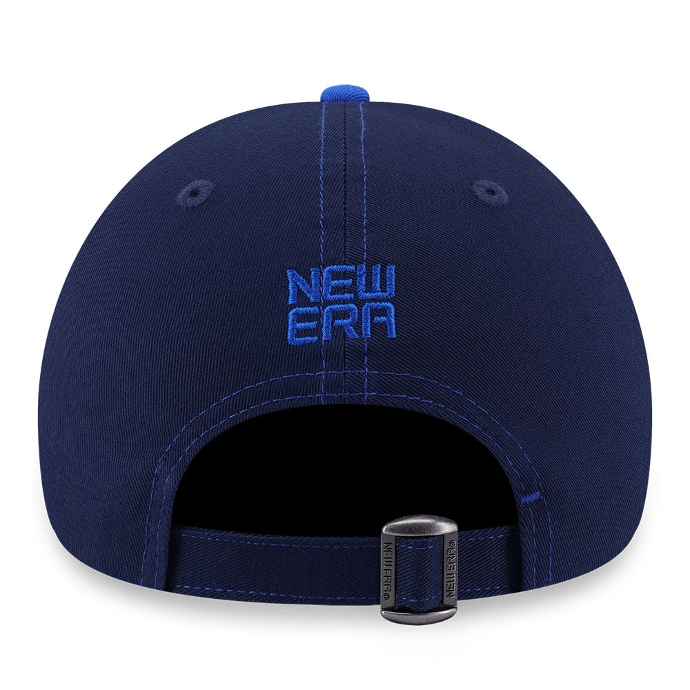 New Era NEC Logo Neat Tech Oceanside Blue 9FORTY Unstructured Adjustable Cap