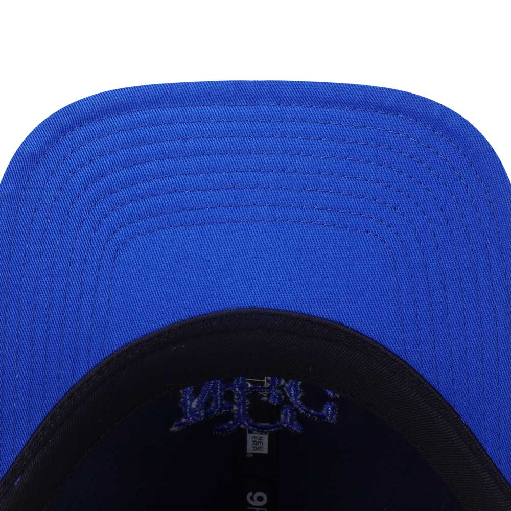 New Era NEC Logo Neat Tech Oceanside Blue 9FORTY Unstructured Adjustable Cap