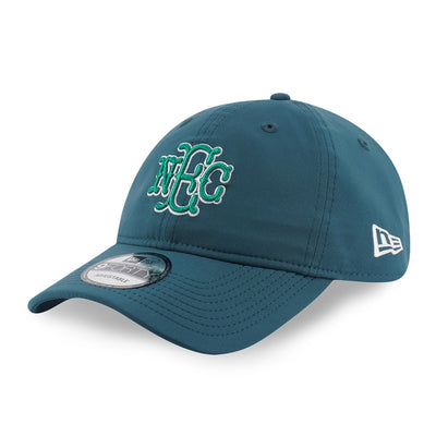 New Era NEC Logo Neat Tech Cadet Blue 9FORTY Unstructured Adjustable Cap