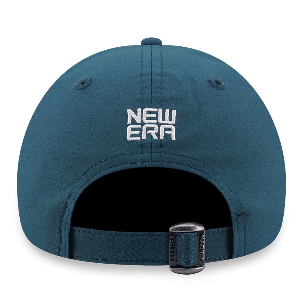 New Era NEC Logo Neat Tech Cadet Blue 9FORTY Unstructured Adjustable Cap