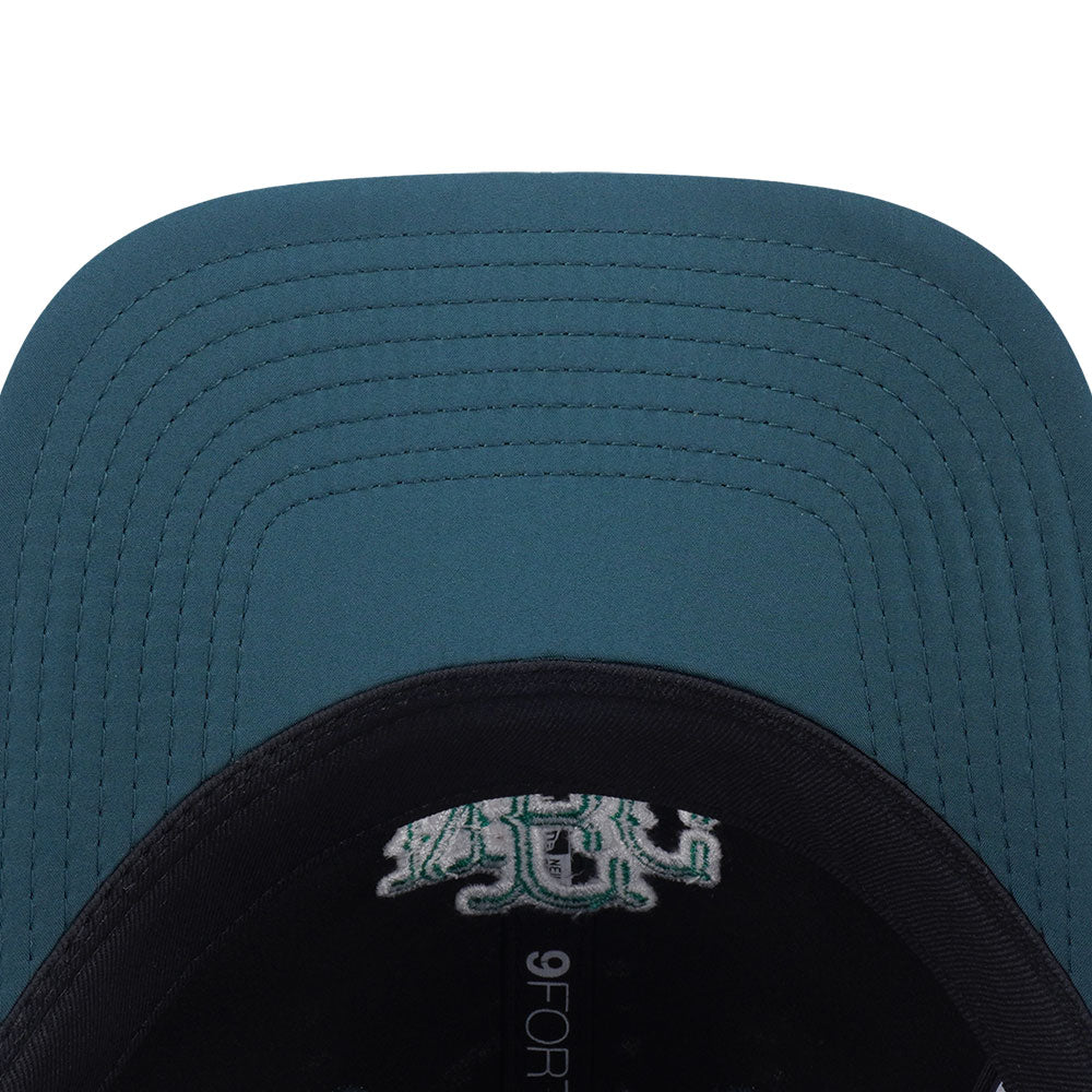 New Era NEC Logo Neat Tech Cadet Blue 9FORTY Unstructured Adjustable Cap