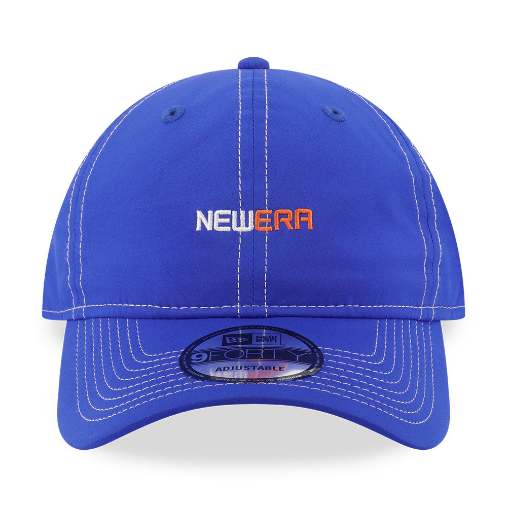 New Era NEC Logo Neat Tech Blue Bead 9FORTY Unstructured Adjustable Cap