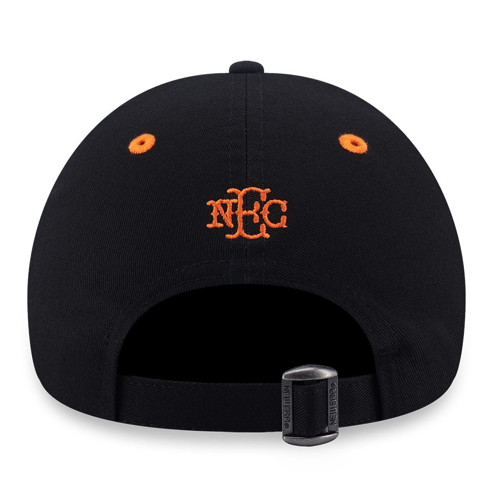 New Era NEC Logo Neat Tech Black 9FORTY Unstructured Adjustable Cap