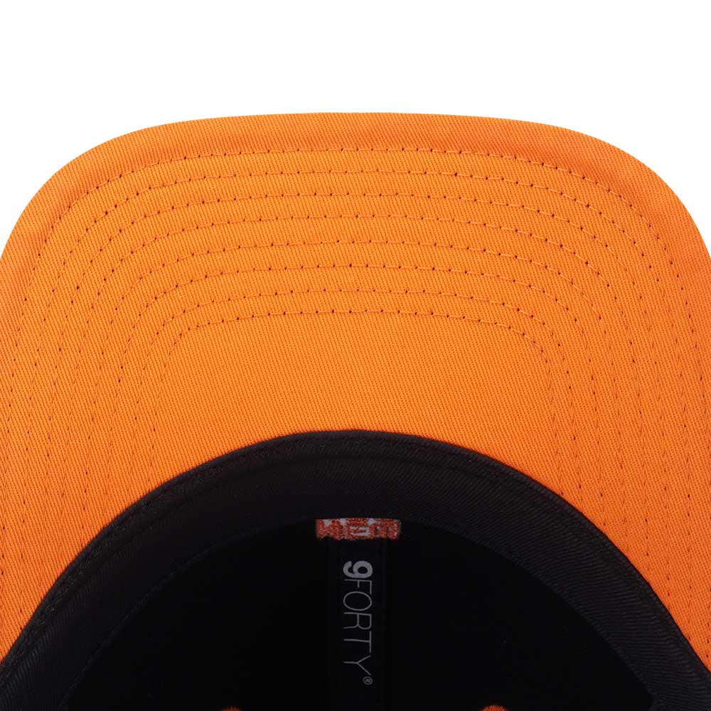 New Era NEC Logo Neat Tech Black 9FORTY Unstructured Adjustable Cap