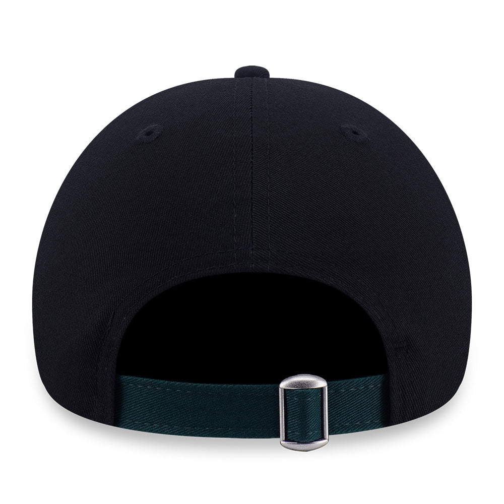 New Era Seattle Supersonics Hardwood Classics 2026 Black Dark Green 9FORTY Unstructured Adjustable Cap