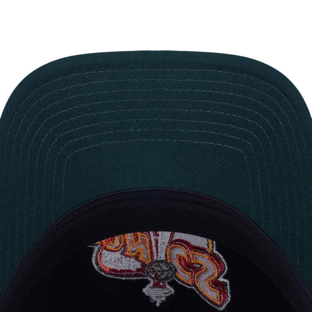 New Era Seattle Supersonics Hardwood Classics 2026 Black Dark Green 9FORTY Unstructured Adjustable Cap